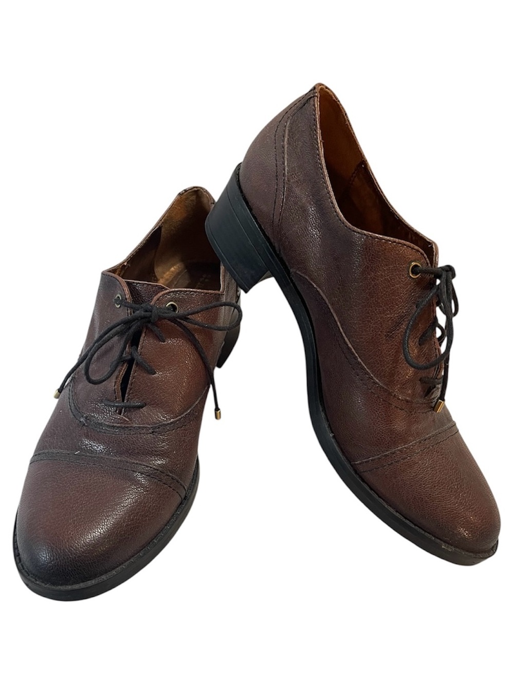 Naturalizer "Majorly" Leather Heeled Oxfords | Size 8.5